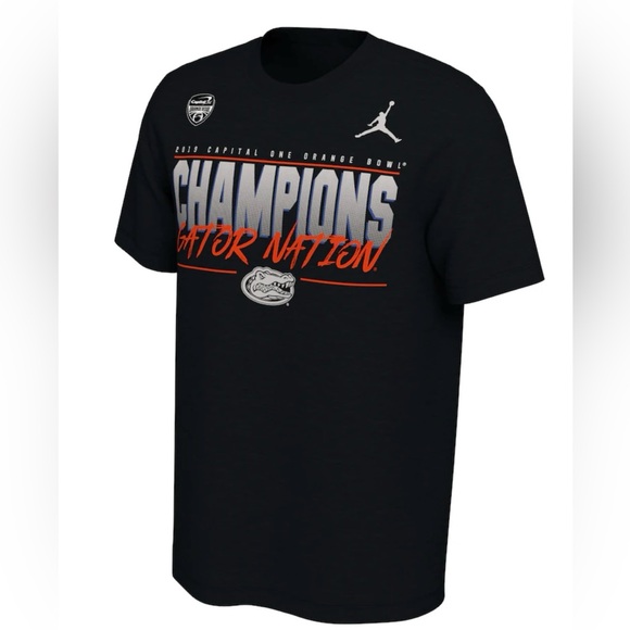 2019 capital one bowl Champions, gator nation Nike tee, size large - Picture 1 of 5